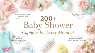 Baby Shower Captions For Every Moment
