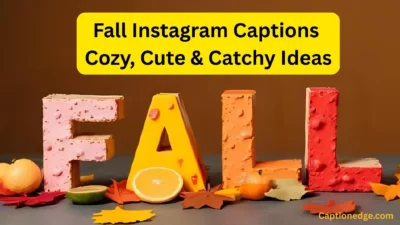 Fall Instagram Captions: Cozy, Cute & Catchy Ideas