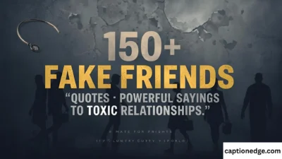 150+ Fake Friends Quotes Powerful Sayings to Spot Toxic Relationships