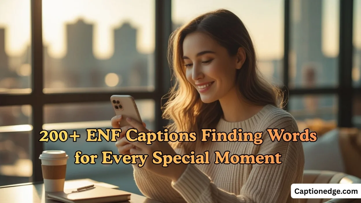 200+ ENF Captions Finding Words for Every Special Moment 🎉