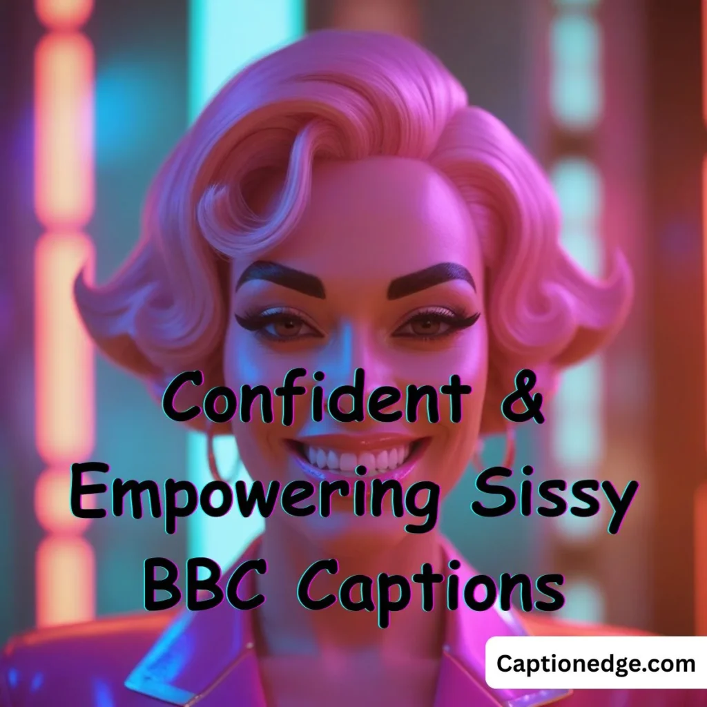 Sissy BBC Captions For Bold Self-Expression