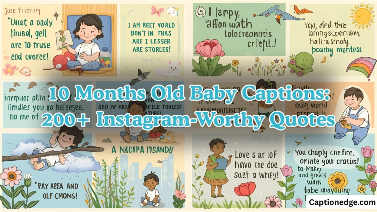10 Months Old Baby Captions 200+ Instagram-Worthy Quotes