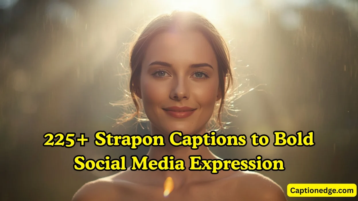 225+ Strapon Captions to Bold Social Media Expression
