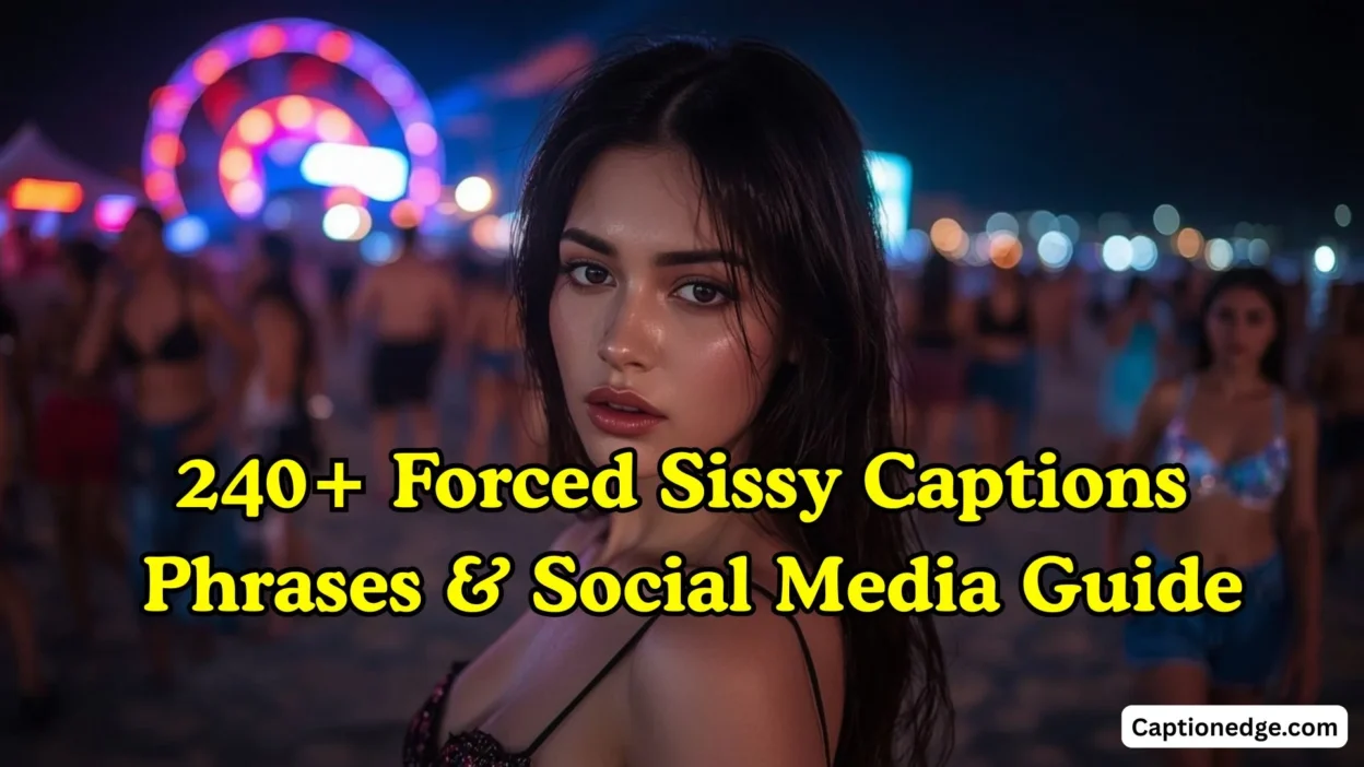 240+ Forced Sissy Captions Phrases & Social Media Guide