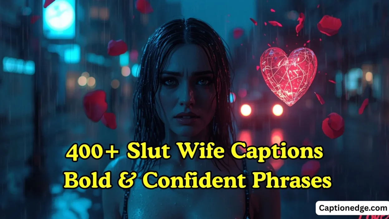 400+ Slut Wife Captions Bold & Confident Phrases