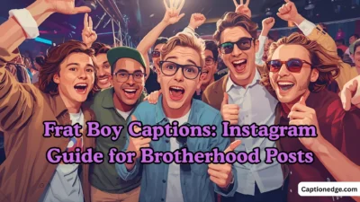 Frat Boy Captions Instagram Guide for Brotherhood Posts
