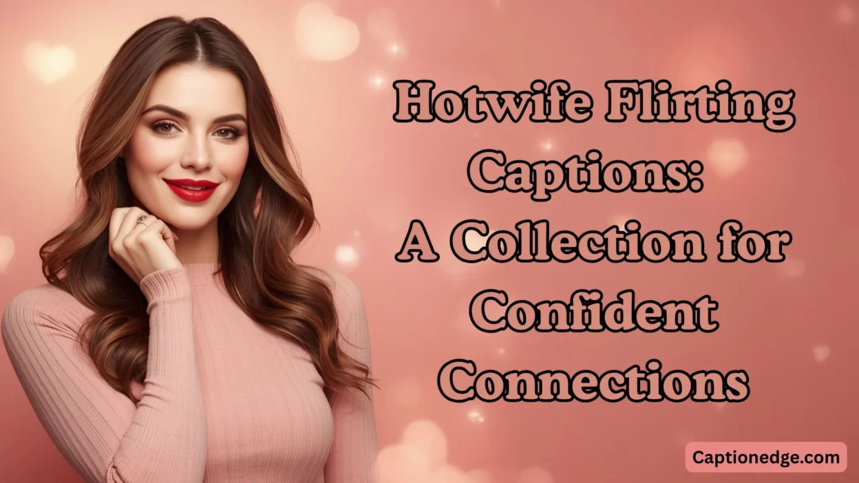 Hotwife Flirting Captions A Collection for Confident Connections